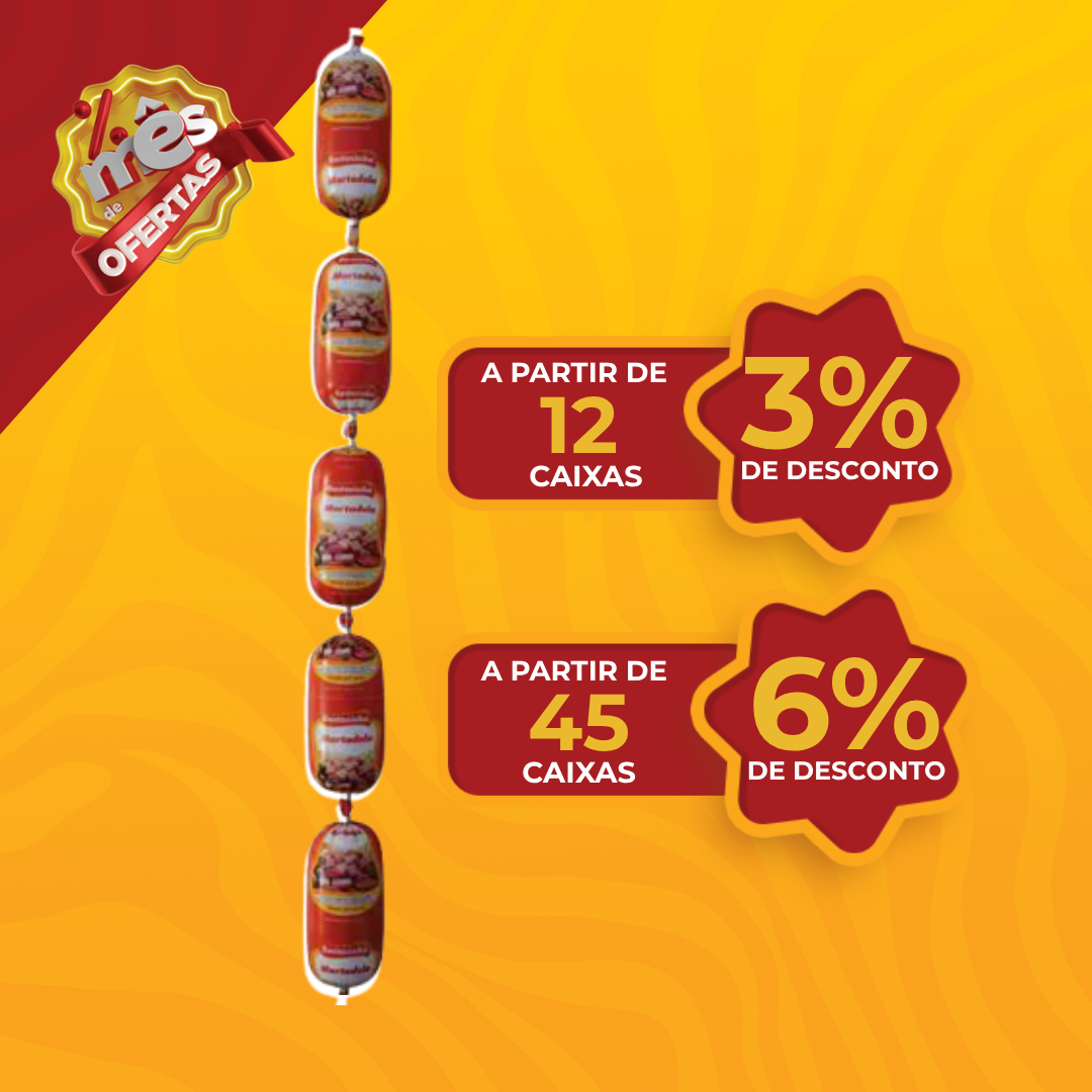 Mortadela Bovina 200g - Gostosinha